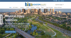 Desktop Screenshot of houstoninjurysolutions.com